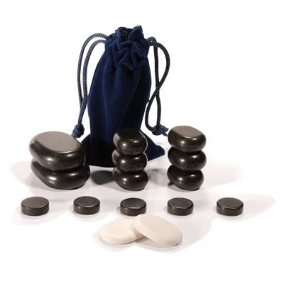 Hotstone stenen voor gezicht massage