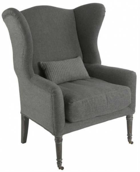 Oorfauteuil Claire Grijs